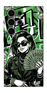 Чехол Money woman green для Galaxy S25 Ultra