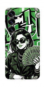 Чохол Money woman green для Galaxy S25+