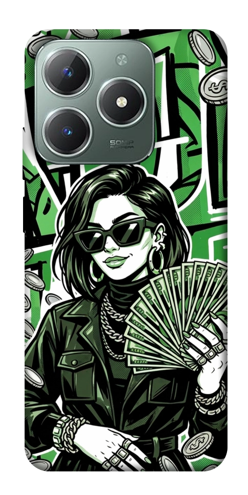 Чехол Money woman green для Realme C61