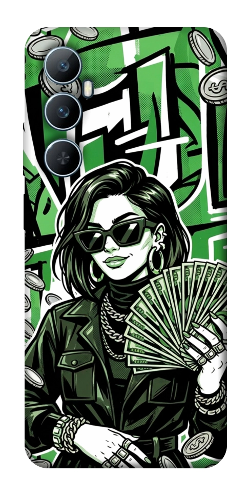 Чохол Money woman green для Realme C65 4G