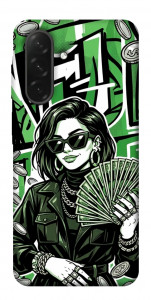 Чехол Money woman green для Galaxy A26 5G