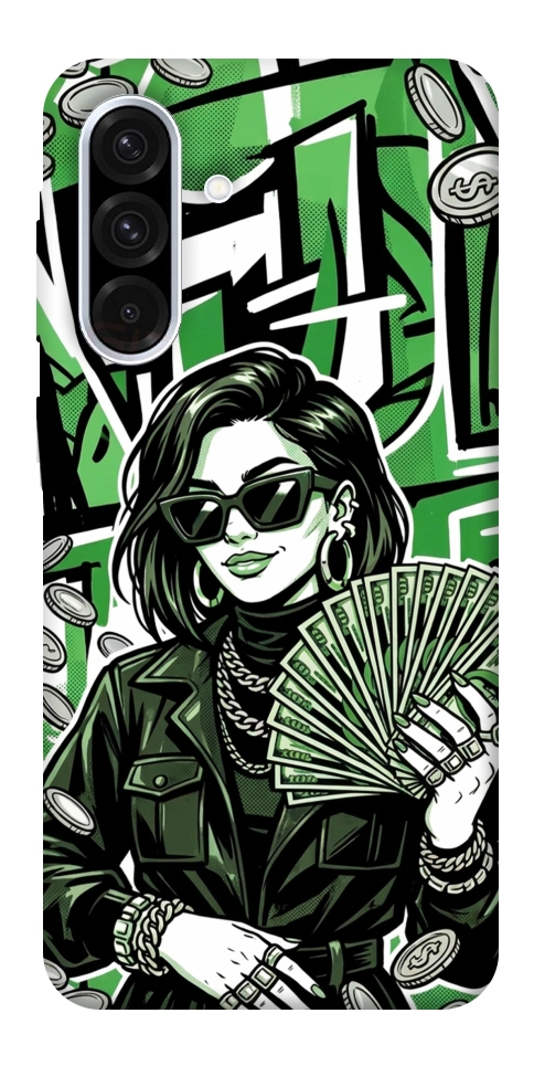 Чехол Money woman green для Galaxy A56 5G