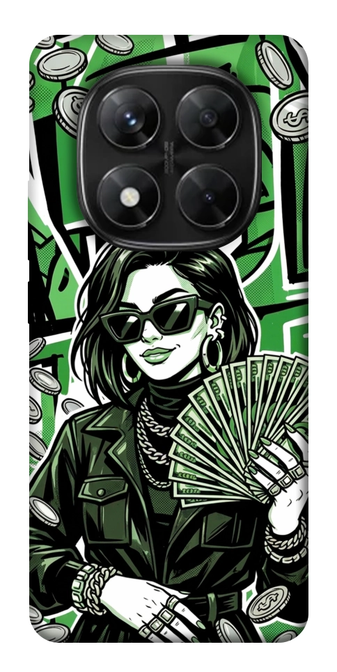 Чохол Money woman green для Xiaomi Redmi Note 14 Pro 5G