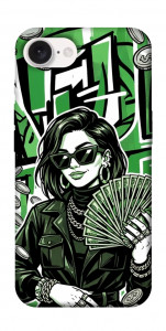Чехол Money woman green для iPhone 16e