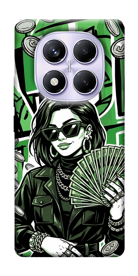 Чохол Money woman green для Xiaomi Poco X7