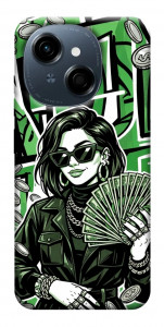 Чохол Money woman green для TECNO Spark Go 1 (KL4)