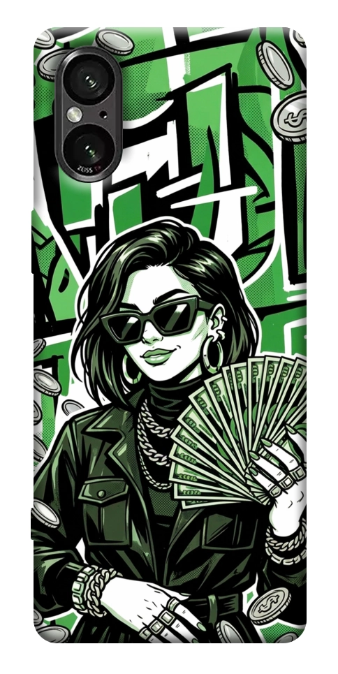 Чохол Money woman green для Sony Xperia 5 V