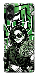 Чохол Money woman green для Sony Xperia 5 V
