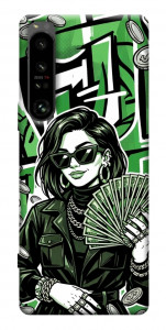 Чехол Money woman green для Sony Xperia 1 IV