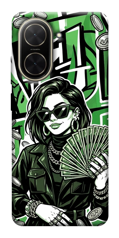 Чохол Money woman green для Xiaomi Poco C71