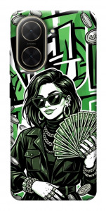 Чехол Money woman green для Xiaomi Poco C71