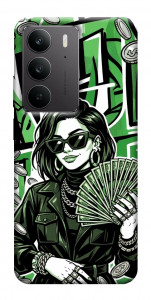 Чехол Money woman green для Realme C75