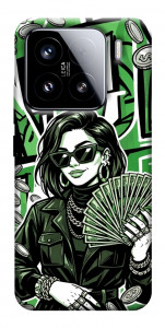 Чехол Money woman green для Xiaomi 15