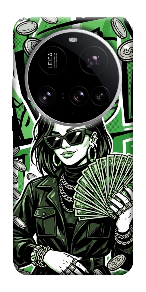 Чехол Money woman green для Xiaomi 15 Ultra