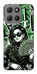 Чохол Money woman green для Motorola Moto G15 4G