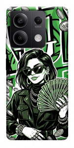 Чохол Money woman green для Xiaomi Redmi Note 13 5G