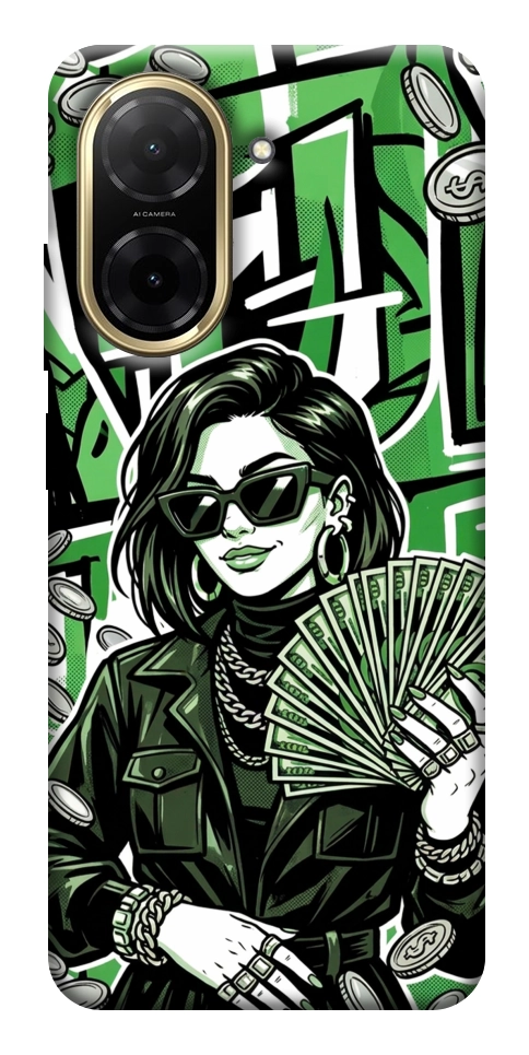 Чехол Money woman green для Xiaomi Redmi A5 (Europe version)