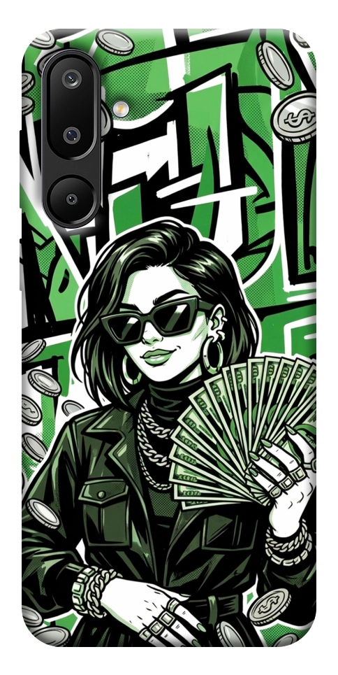 Чехол Money woman green для Galaxy M16 5G