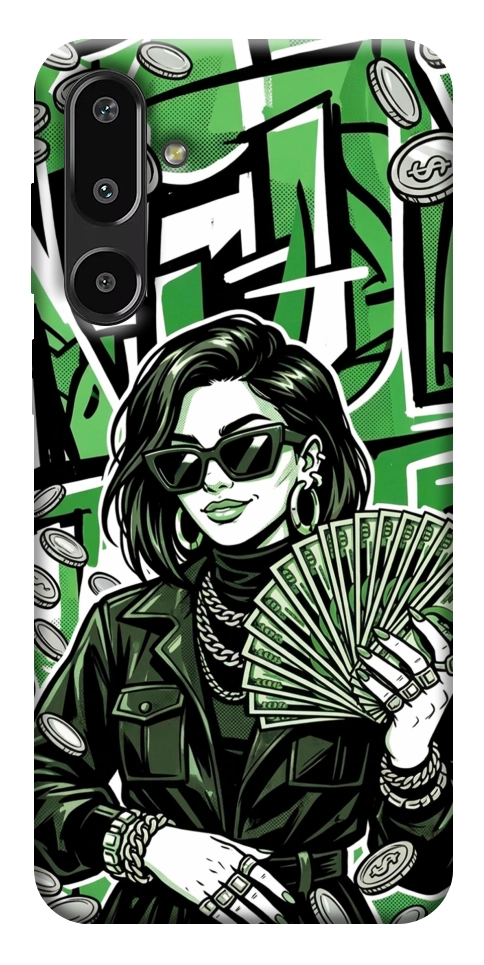 Чехол Money woman green для Galaxy F16 5G