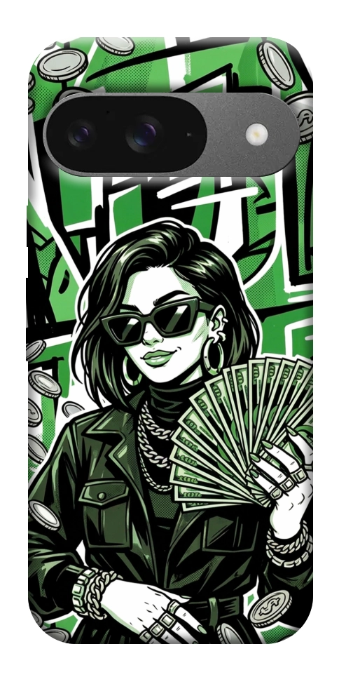 Чехол Money woman green для Google Pixel 10