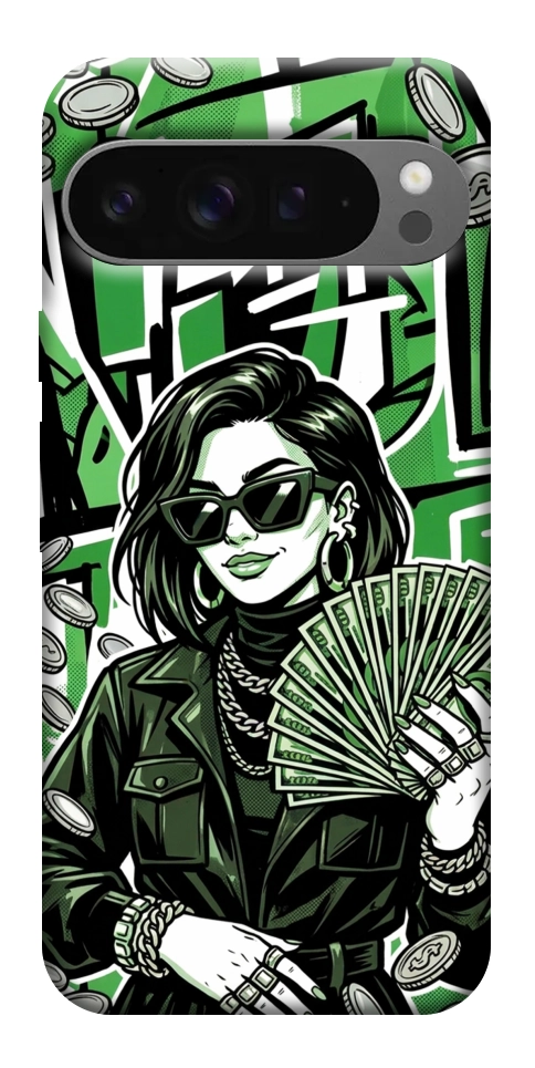 Чехол Money woman green для Google Pixel 10 Pro XL