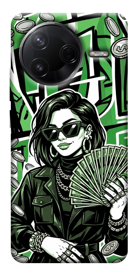 Чехол Money woman green для Xiaomi Poco F7 Pro