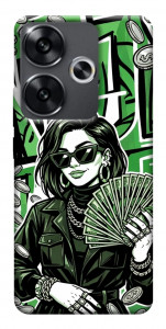 Чехол Money woman green для Xiaomi Poco F6