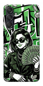 Чехол Money woman green для Galaxy M55