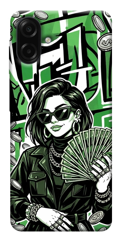 Чехол Money woman green для Galaxy A07