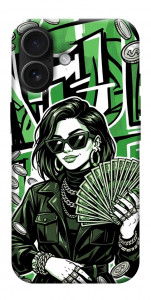 Чехол Money woman green для iPhone 17