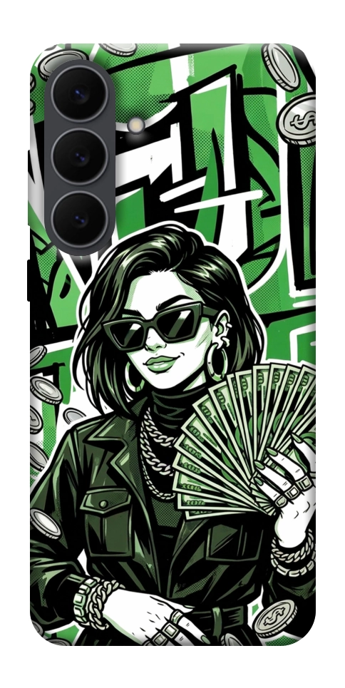 Чохол Money woman green для Galaxy S25 FE