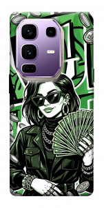 Чехол Money woman green для Infinix Note 50 Pro+