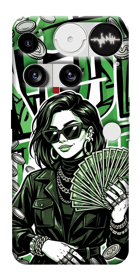 Чехол Money woman green для Nothing Phone (3)