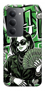 Чехол Money woman green для Xiaomi Redmi 15 (Europe version)