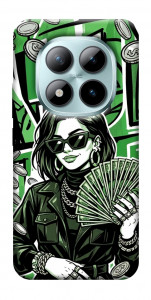 Чехол Money woman green для Xiaomi Redmi Note 15 Pro 5G