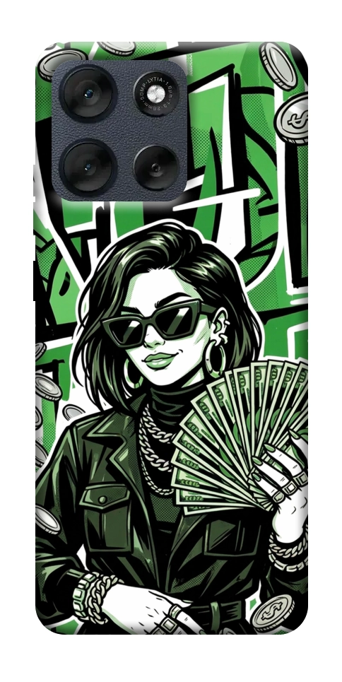 Чехол Money woman green для Motorola Moto G56 5G