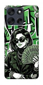 Чехол Money woman green для Motorola Moto G56 5G