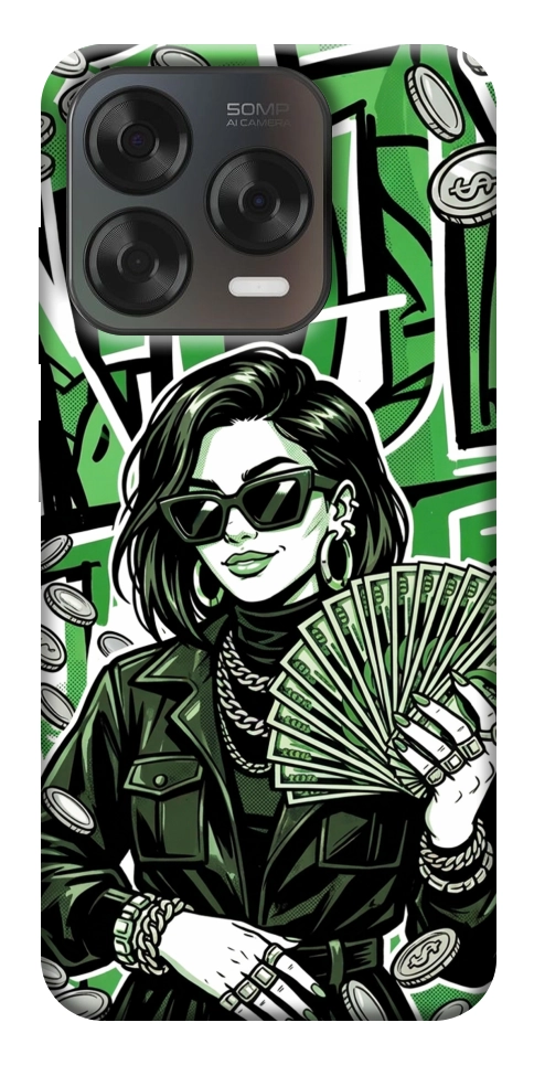 Чехол Money woman green для ZTE Nubia V70 Design