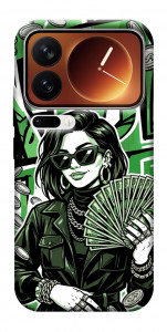 Чехол Money woman green для Xiaomi 17 Pro
