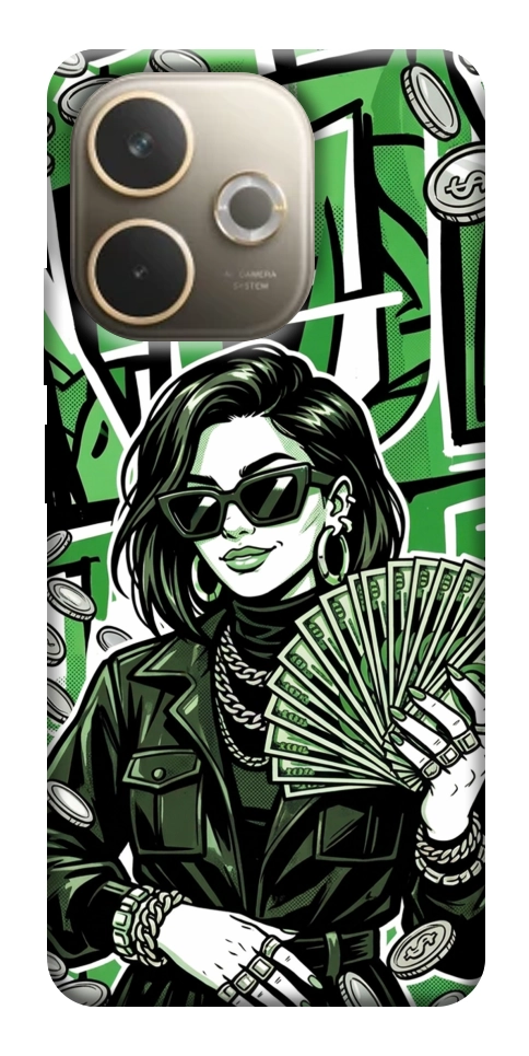 Чохол Money woman green для Oppo A5 Pro 4G