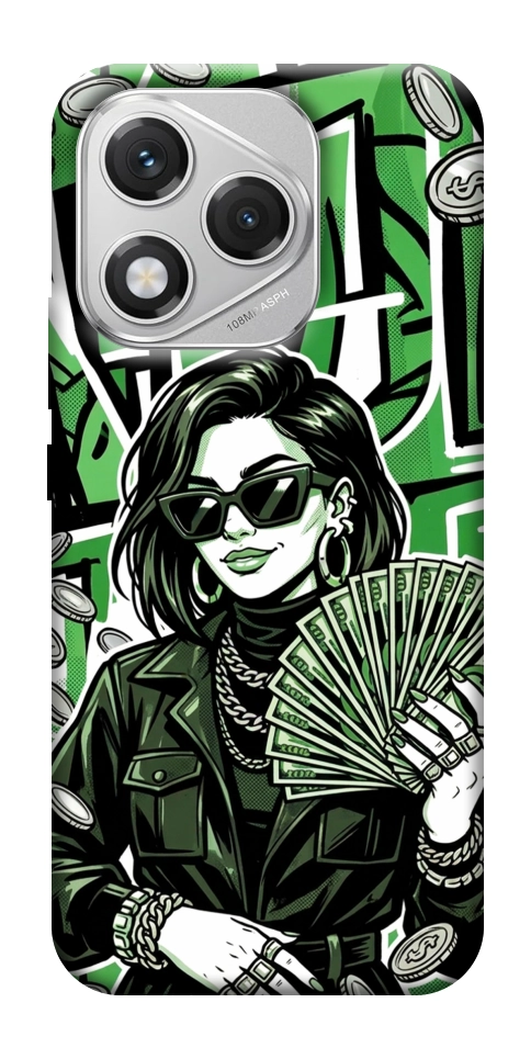Чехол Money woman green для Huawei Honor 400 Lite