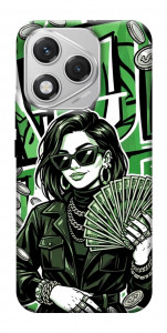 Чехол Money woman green для Huawei Honor 400 Lite
