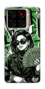 Чехол Money woman green для ZTE Blade A56