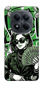 Чехол Money woman green для Xiaomi Redmi Note 15 4G (EU)