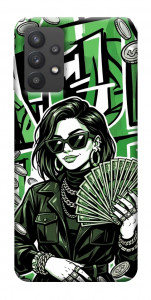 Чехол Money woman green для Galaxy A32 5G