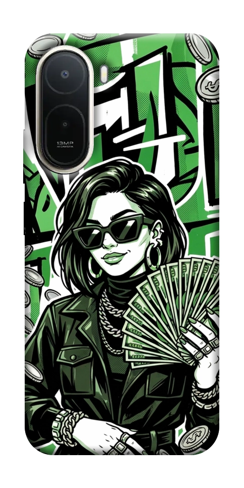 Чохол Money woman green для Xiaomi Redmi A7 Pro 4G