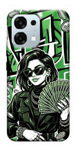 Чехол Money woman green для Oppo A6 Pro 5G