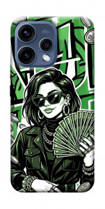 Чехол Money woman green для Oppo Reno 15