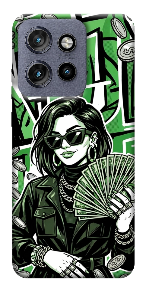 Чохол Money woman green для Motorola Edge 60 Neo