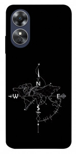 Чехол Compass для Oppo A17
